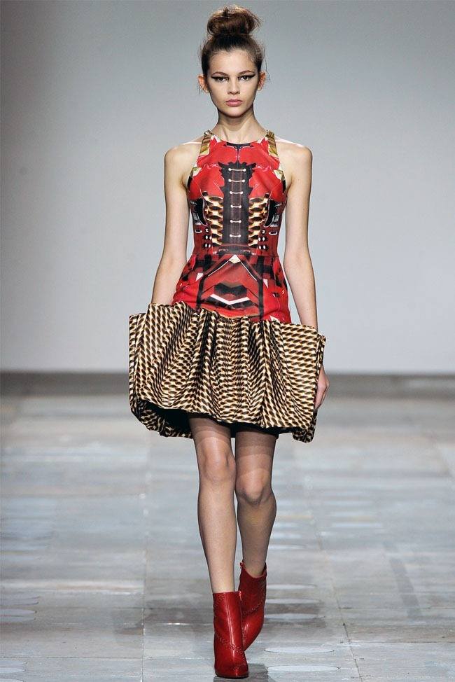 LONDON FASHION WEEK: MARY KRANTZOU FALL 2012