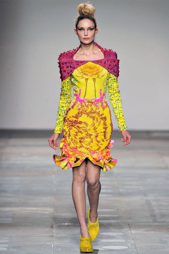 LONDON FASHION WEEK: MARY KRANTZOU FALL 2012