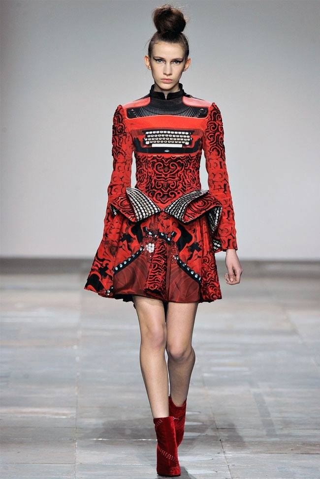 LONDON FASHION WEEK: MARY KRANTZOU FALL 2012