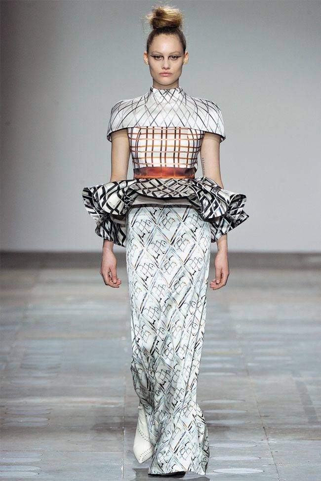 LONDON FASHION WEEK: MARY KRANTZOU FALL 2012