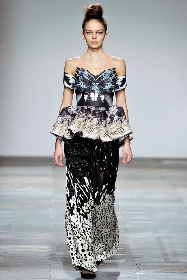 LONDON FASHION WEEK: MARY KRANTZOU FALL 2012