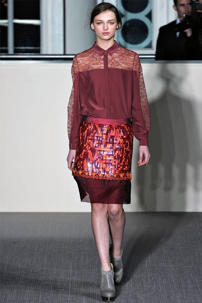 LONDON FASHION WEEK: MATTHEW WILLIAMSON FALL 2012