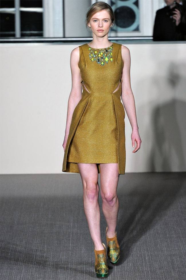 LONDON FASHION WEEK: MATTHEW WILLIAMSON FALL 2012