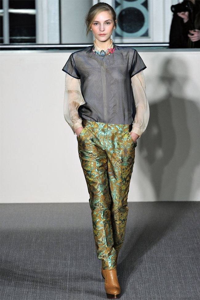LONDON FASHION WEEK: MATTHEW WILLIAMSON FALL 2012