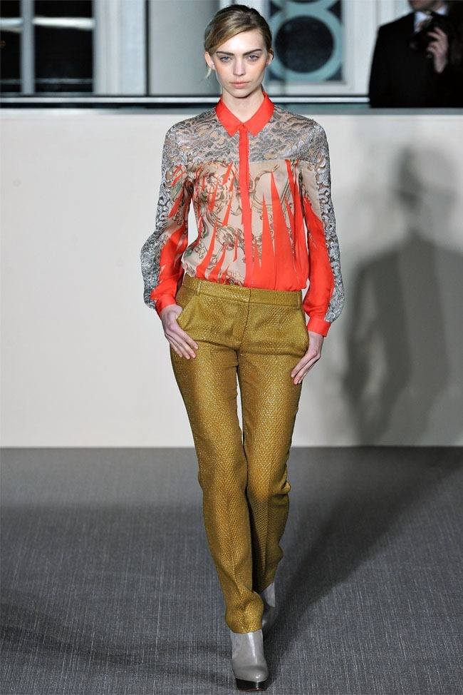 LONDON FASHION WEEK: MATTHEW WILLIAMSON FALL 2012
