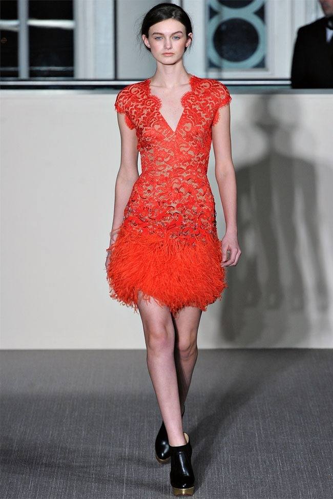 LONDON FASHION WEEK: MATTHEW WILLIAMSON FALL 2012