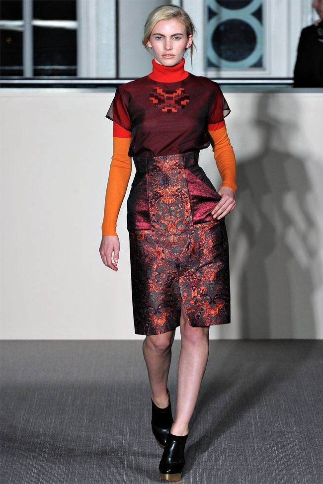LONDON FASHION WEEK: MATTHEW WILLIAMSON FALL 2012