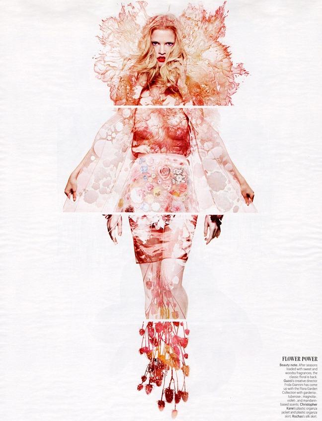 เท่มาก W MAGAZINE: LARA STONE IN "THE EVERCHANGING FACE OF BEAUTY" BY PHOTOGRAPHER SOLVE SUNDSBO