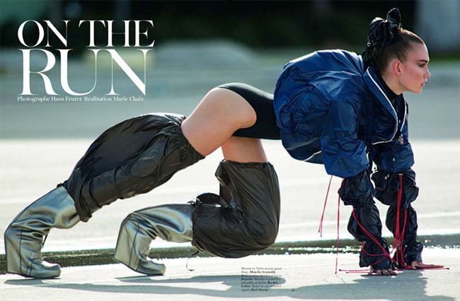 VOGUE PARIS: KARLIE KLOSS BY PHOTOGRAPHER HANS FEURER