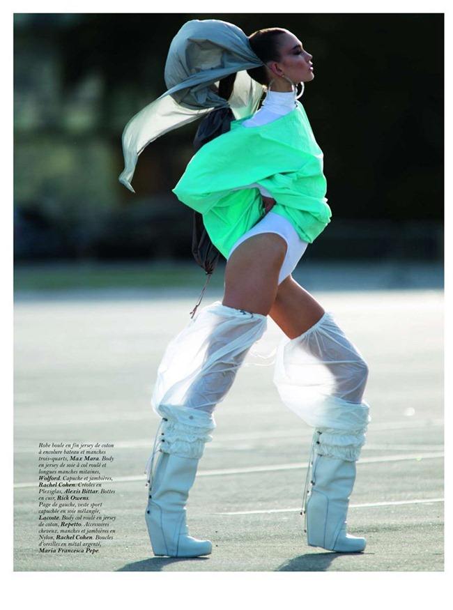 VOGUE PARIS: KARLIE KLOSS BY PHOTOGRAPHER HANS FEURER