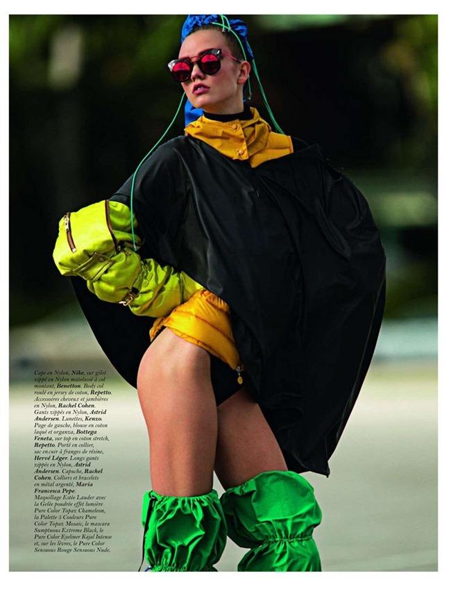 VOGUE PARIS: KARLIE KLOSS BY PHOTOGRAPHER HANS FEURER
