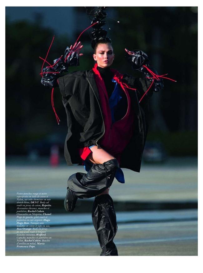 VOGUE PARIS: KARLIE KLOSS BY PHOTOGRAPHER HANS FEURER