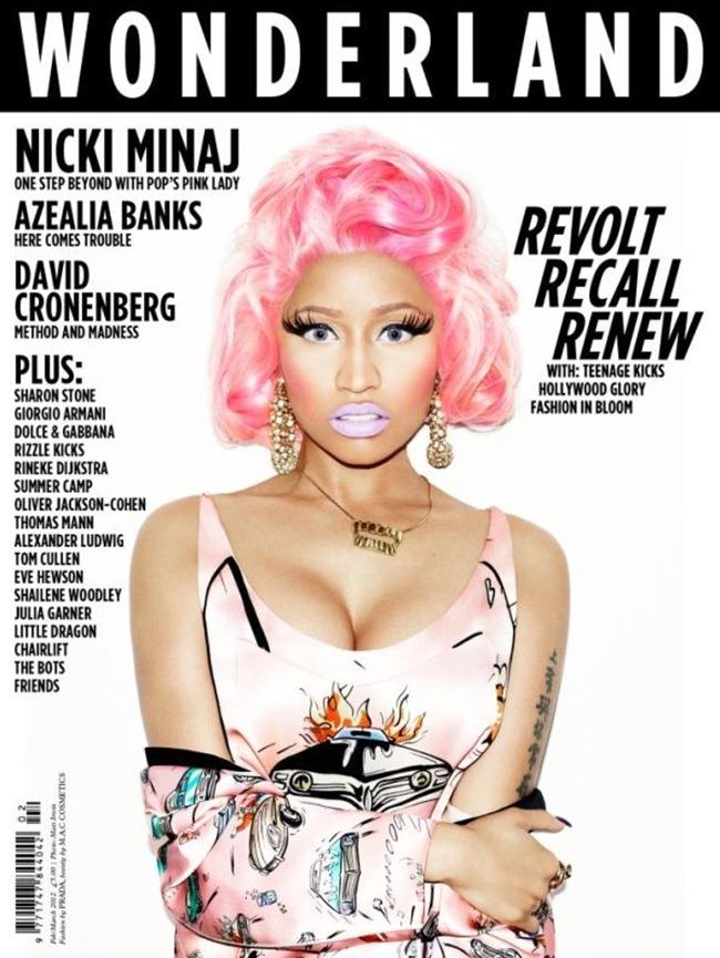 WONDERLAND MAGAZINE: NICKI MINAJ BY PHOTOGRAPHER MATT IRWIN