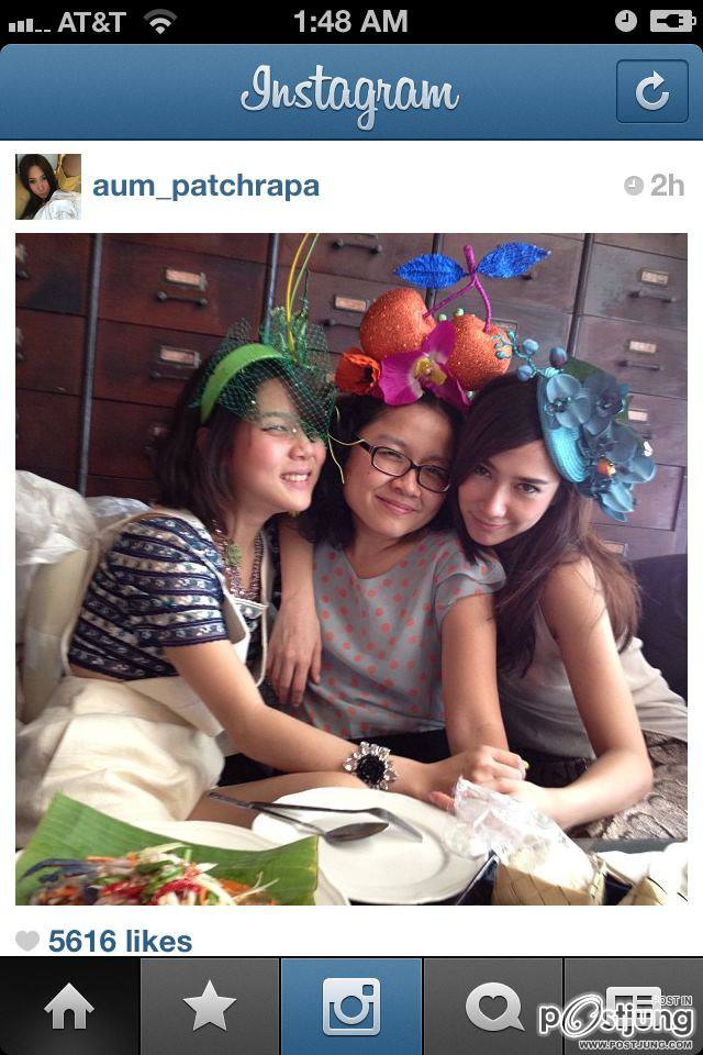Aum Patchrapa >>>New Instagram Update !!