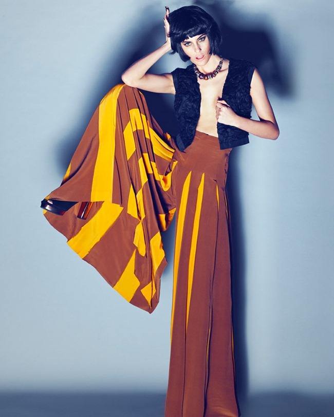 L'OFFICIEL UKRAINE: ALEJANDRA ALONSO BY PHOTOGRAPHER ENRIC GALCERAN