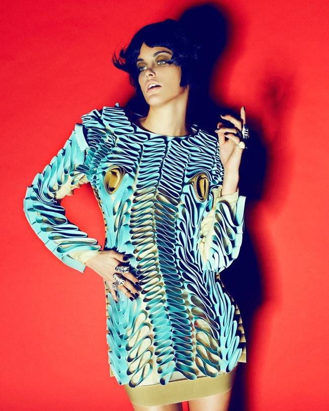 L'OFFICIEL UKRAINE: ALEJANDRA ALONSO BY PHOTOGRAPHER ENRIC GALCERAN