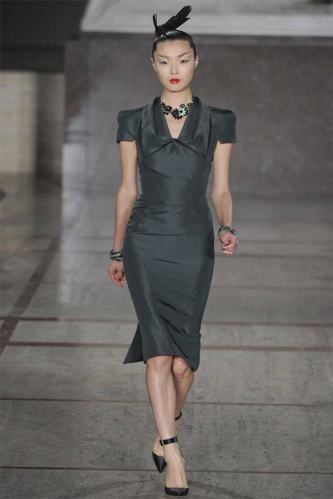 NEW YORK FASHION WEEK: ZAC POSEN FALL 2012
