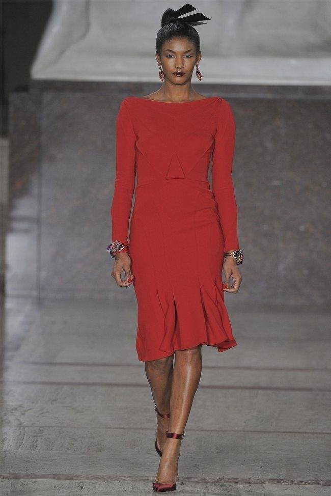 NEW YORK FASHION WEEK: ZAC POSEN FALL 2012