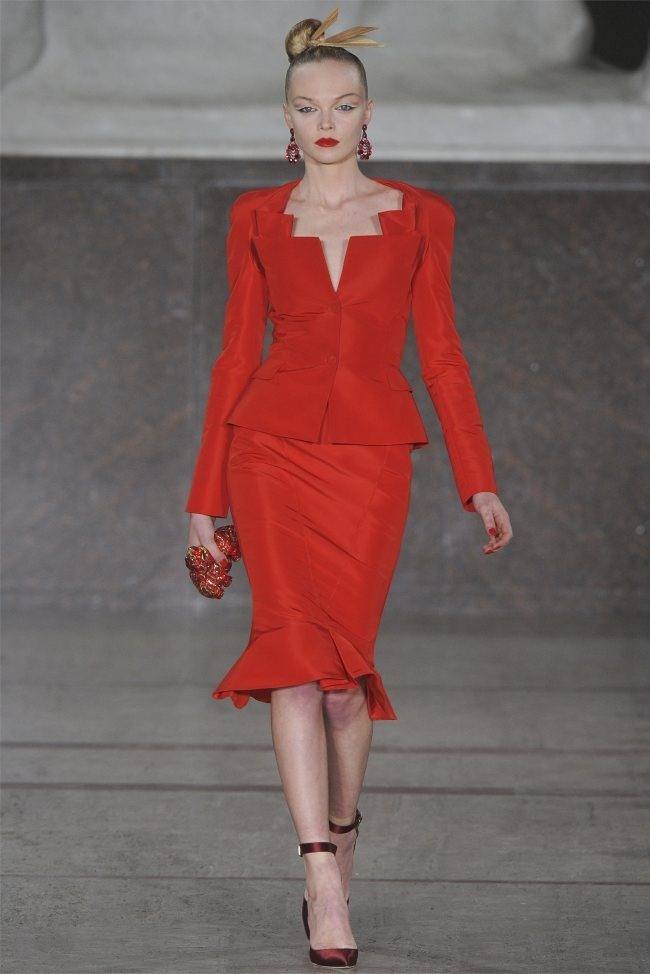 NEW YORK FASHION WEEK: ZAC POSEN FALL 2012