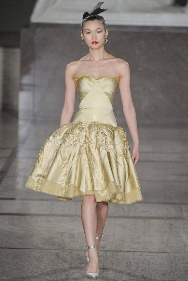 NEW YORK FASHION WEEK: ZAC POSEN FALL 2012