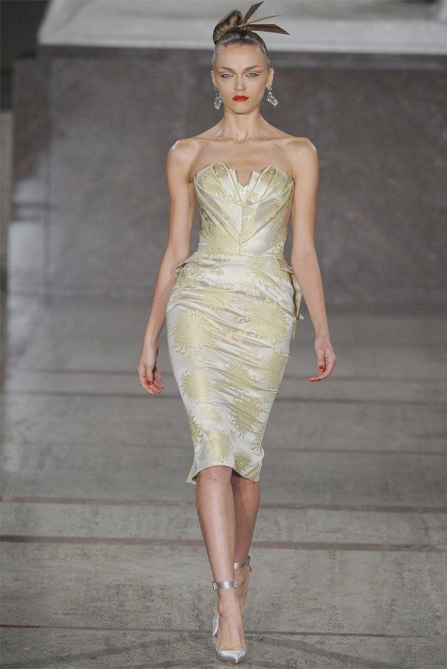 NEW YORK FASHION WEEK: ZAC POSEN FALL 2012