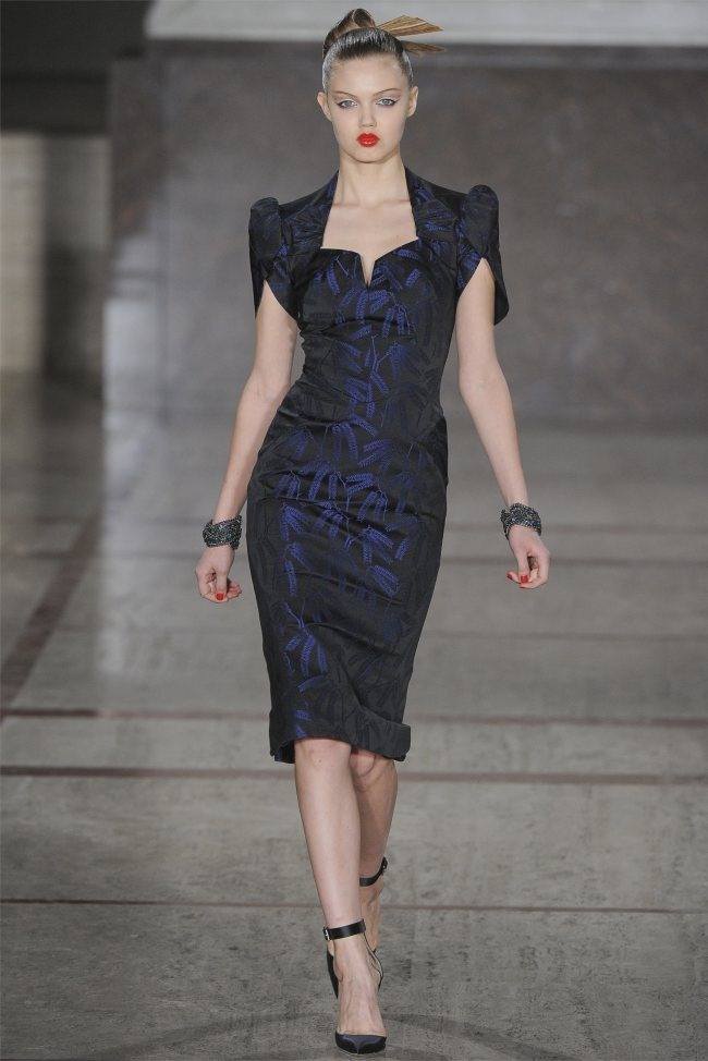 NEW YORK FASHION WEEK: ZAC POSEN FALL 2012
