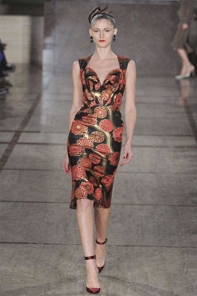 NEW YORK FASHION WEEK: ZAC POSEN FALL 2012