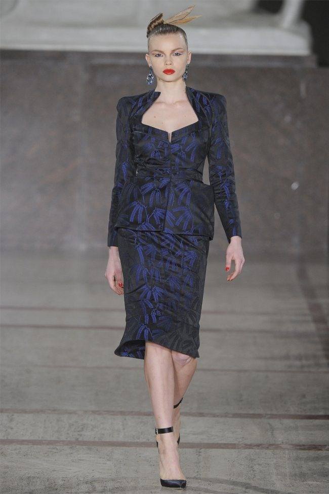NEW YORK FASHION WEEK: ZAC POSEN FALL 2012
