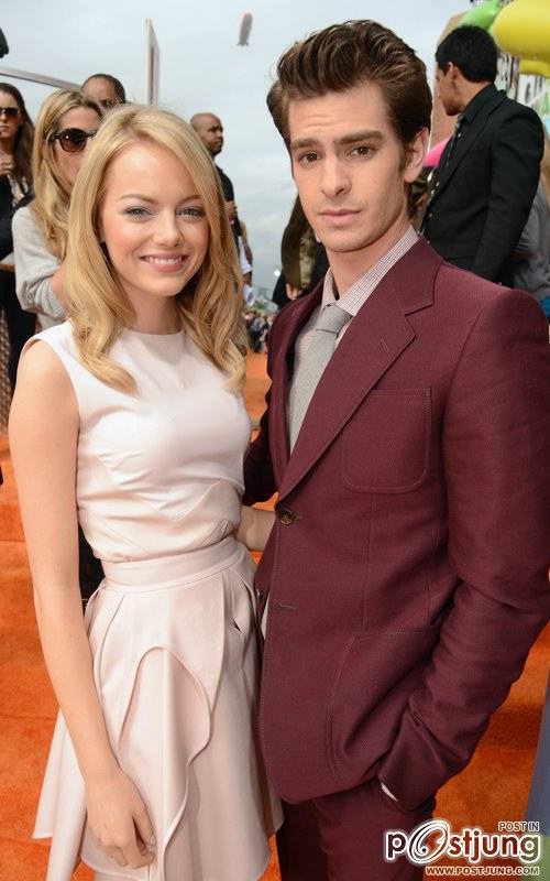 Emma Stone and Andrew Garfield