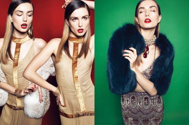 VOGUE BRAZIL: ANDREEA DIACONU IN "A ERA DO JAZZ" BY PHOTOGRAPHER HENRIQUE GENDRE