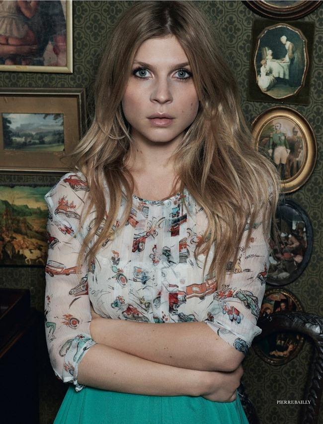 ELLE UK: CL&Eacute;MENCE PO&Eacute;SY BY PHOTOGRAPHER PIERRE BAILLY