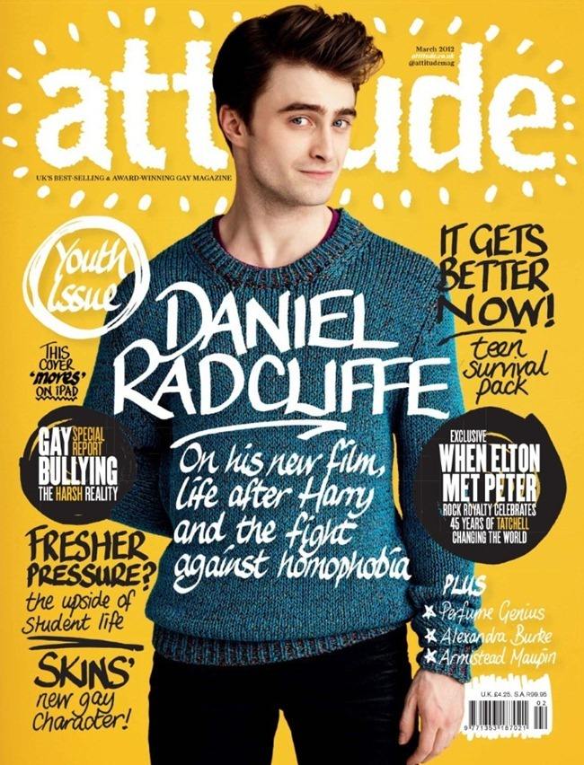 ATTITUDE UK: DANIEL RADCLIFFE BY PHOTOGRAPHER GREG VAUGHAN