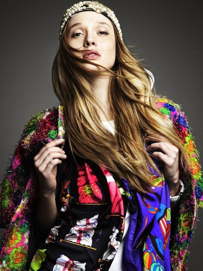 ELLE GREECE: NATALIA ZAKHAROVA BY PHOTOGRAPHER DIMITRIS SKOULOS