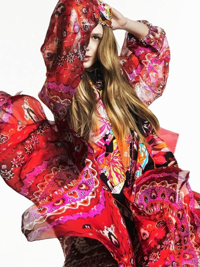 ELLE GREECE: NATALIA ZAKHAROVA BY PHOTOGRAPHER DIMITRIS SKOULOS