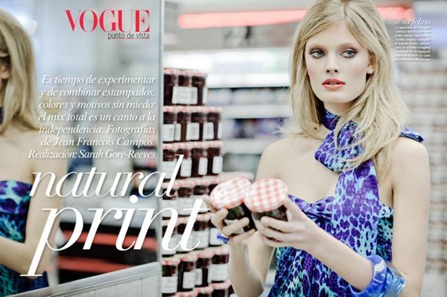 VOGUE MEXICO: CONSTANCE JABLONSKI BY PHOTOGRAPHER JEAN-FRAN&Ccedil;OIS CAMPOS