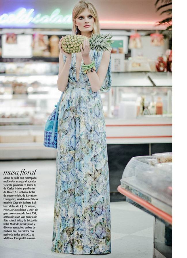 VOGUE MEXICO: CONSTANCE JABLONSKI BY PHOTOGRAPHER JEAN-FRAN&Ccedil;OIS CAMPOS
