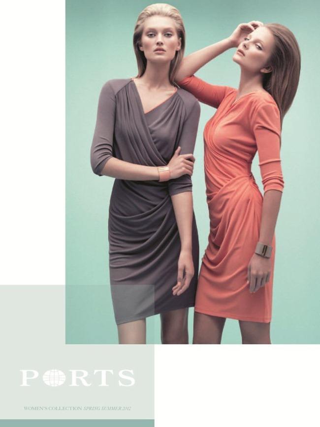 CAMPAIGN: ENIKO MIHALIK & TONI GARRN FOR PORTS 1961 BY PHOTOGRAPHER HENRIQUE GENDRE