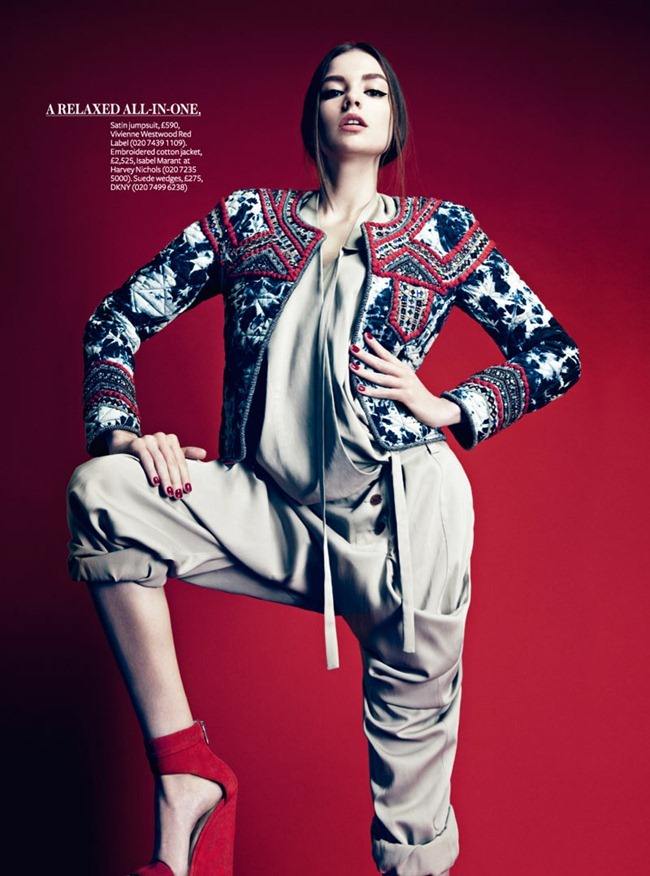 INSTYLE UK: ESZTER BOLDOV BY PHOTOGRAPHER DAMON BAKER