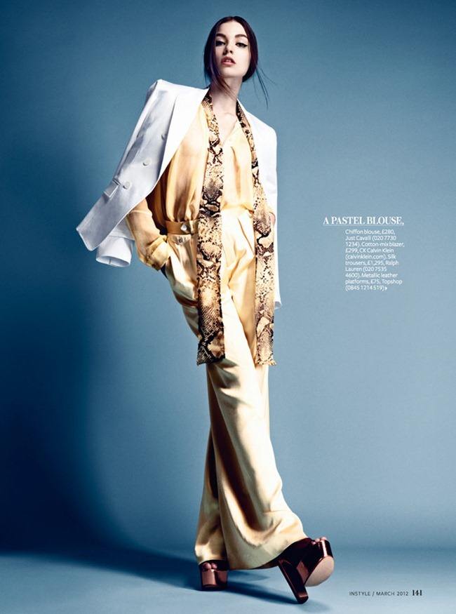 INSTYLE UK: ESZTER BOLDOV BY PHOTOGRAPHER DAMON BAKER