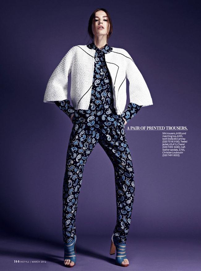 INSTYLE UK: ESZTER BOLDOV BY PHOTOGRAPHER DAMON BAKER