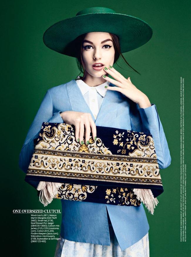 INSTYLE UK: ESZTER BOLDOV BY PHOTOGRAPHER DAMON BAKER