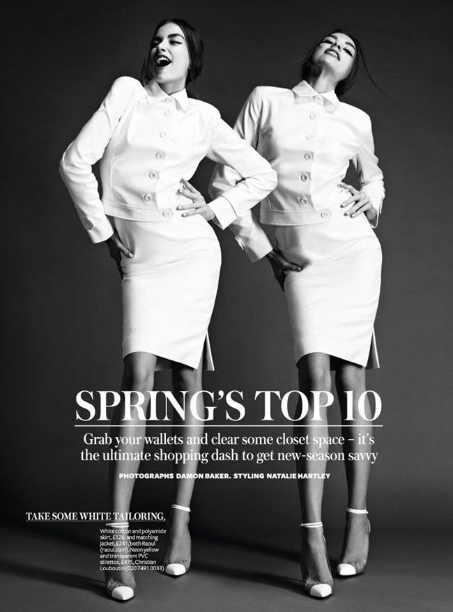 INSTYLE UK: ESZTER BOLDOV BY PHOTOGRAPHER DAMON BAKER