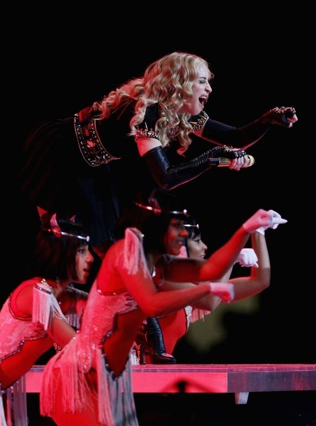 PERFORMANCE: MADONNA AT THE BRIDGESTONE SUPER BOWL XLVI HALFTIME SHOW, FEAT. NICKI MINAJ, L.M.F.A.O.