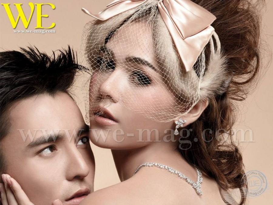ชมพู่ อารยา & ธันวา @ WE vol.8 no.96 April  2012
