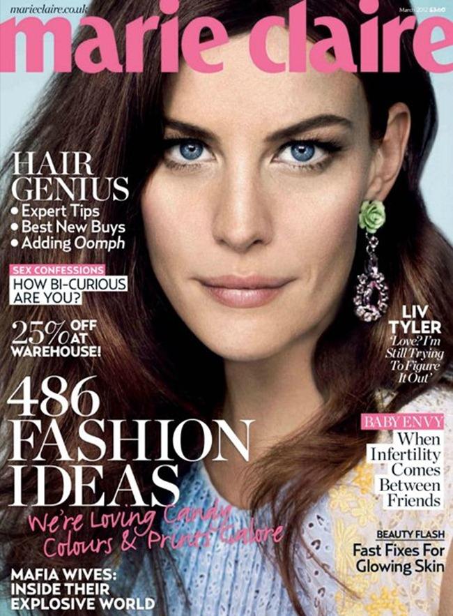 MARIE CLAIRE UK: LIV TYLER BY PHOTOGRAPHER MARC HOM