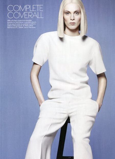 VOGUE MAGAZINE: KAREN ELSON IN FORM & FUNCTION BY PHOTOGRAPHER DAVID SIMS