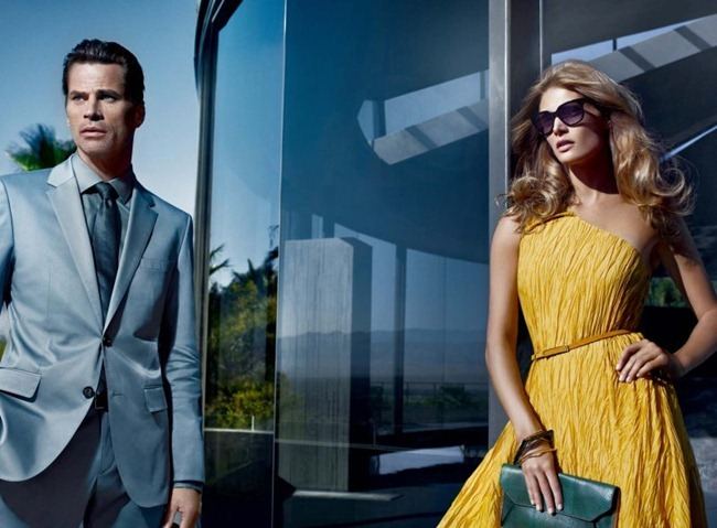 CAMPAIGN: MALGOSIA BELA FOR HUGO BOSS BLACK SPRING 2012 BY PHOTOGRPAHER MARIO SORRENTI