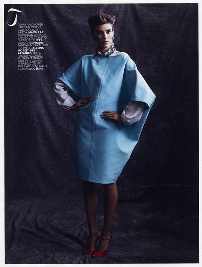 MARIE CLAIRE ITALIA: ALISON NIX BY PHOTOGRAPHER THIERRY LE GOU&Egrave;S