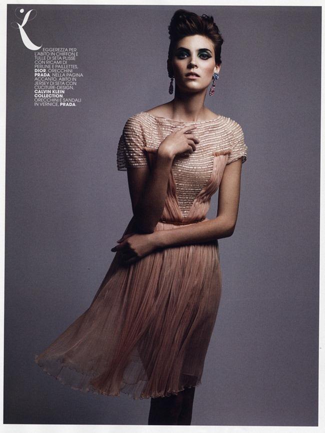 MARIE CLAIRE ITALIA: ALISON NIX BY PHOTOGRAPHER THIERRY LE GOU&Egrave;S