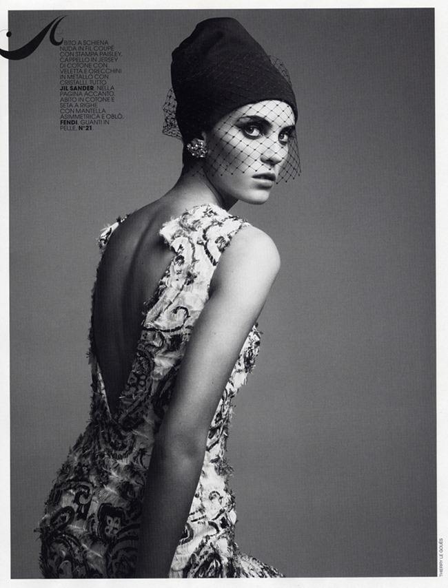 MARIE CLAIRE ITALIA: ALISON NIX BY PHOTOGRAPHER THIERRY LE GOU&Egrave;S